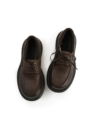 MASONPRINCE Leather Boat Shoes