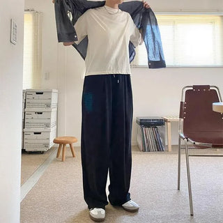 Two-pleat banding slacks