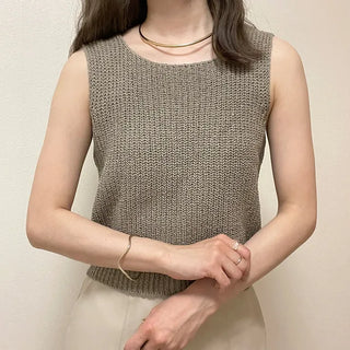 toro square sleeveless knit