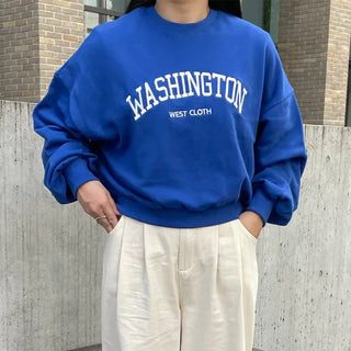 Washington Crop Sweatshirt