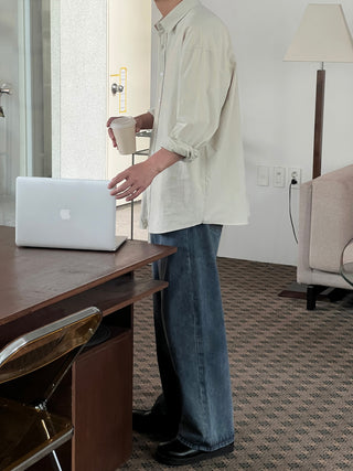 Dear Cotton Oversized Shirt