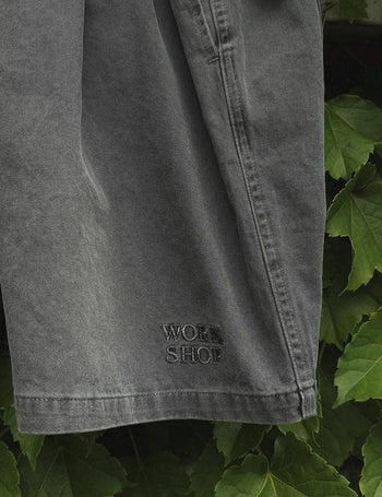 WORK Pigment Elastic Waist Shorts (4 colors)