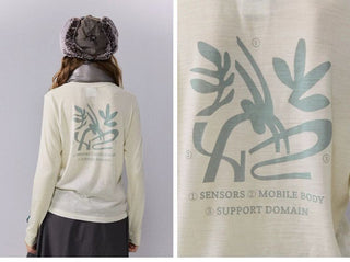 [Monterest] Merino Wool Blend Relaxed Long Sleeve Tee