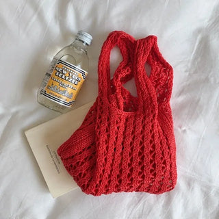 Knitted mini bag