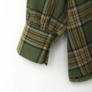 Boxy check shirt