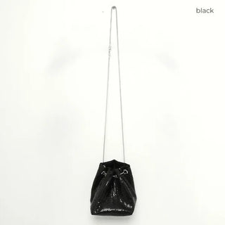 Sequin chain bag
