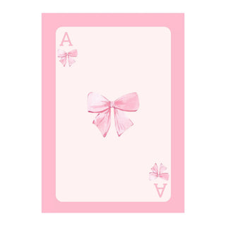 Pink Bow Coquette Poster