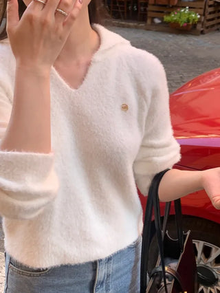 Cropped sailor collar knit (2c)
