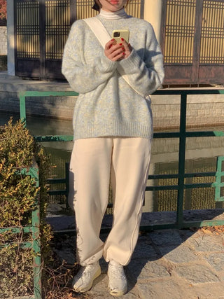 Shooting Star Oversized Wool Knit
