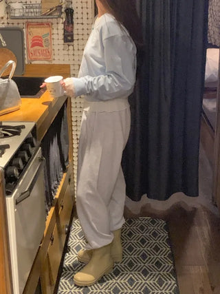 Round Loose Fit Sweatshirt (4c)