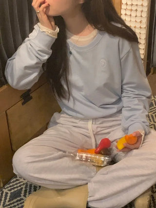 Round Loose Fit Sweatshirt (4c)
