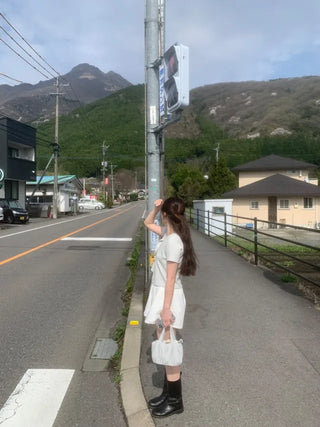 [SET] Cropped Short-Sleeve Ribbed Sleeveless Cardigan Set (4c)