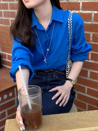 Bootcut spun denim pants