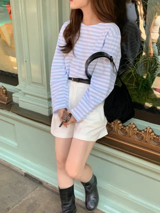 Basic striped T-shirt