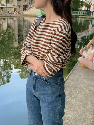 Basic striped T-shirt
