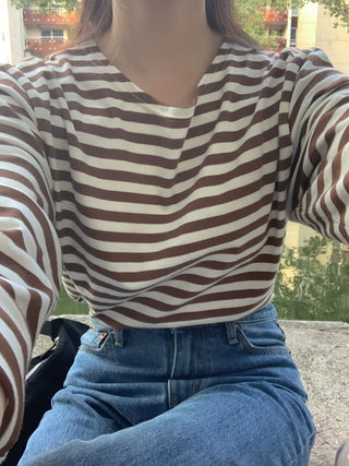 Basic striped T-shirt