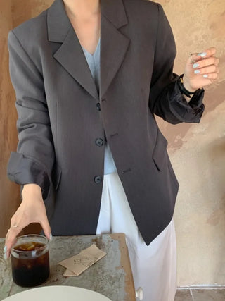 Autumn oversized jacket