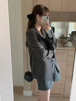 Autumn oversized jacket