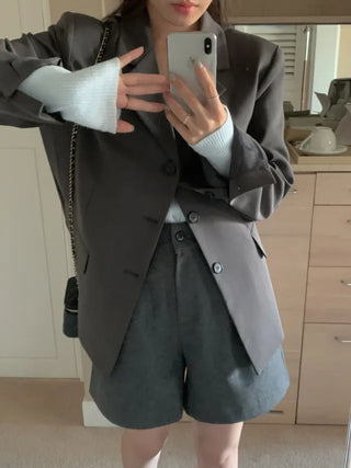 Autumn oversized jacket