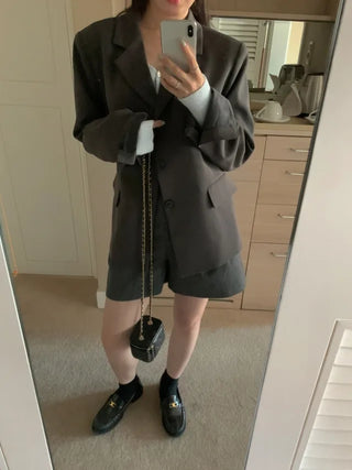 Autumn oversized jacket