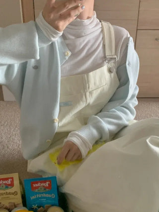 Spandex frill inner turtleneck