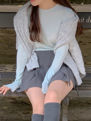 Frilled round innerwear