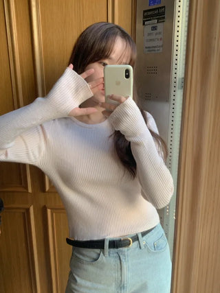 Layered Inner Warmer Knit