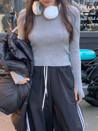 Layered Inner Warmer Knit