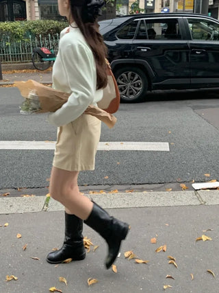 (Over 20,000 sold) 6-color Milk Round Cashmere Knit Cardigan