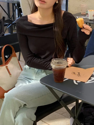 5 colors - Lovely off-shoulder