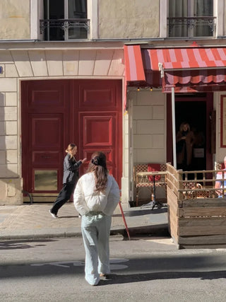 Heart Oversized Cropped Short Down Jacket (3c)