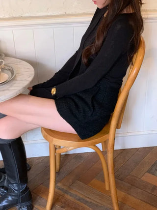 Winter Layered Inner Tie T-Shirt