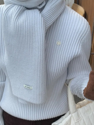 Whole Garment Cashmere Wool Scarf