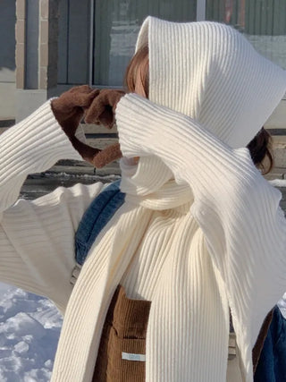 Whole Garment Cashmere Wool Scarf