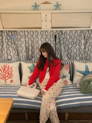 Teddy Bear Fleece-Lined Jogger Pants
