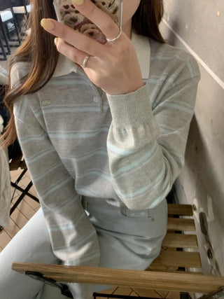 Striped knit_short/long version