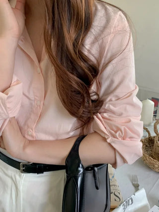 Soft, loose-fitting cotton shirt