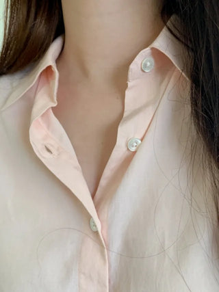 Soft, loose-fitting cotton shirt