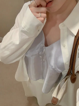 Soft, loose-fitting cotton shirt