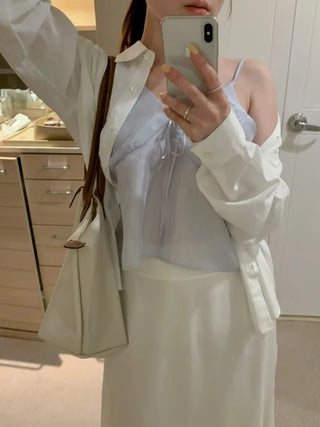 Soft, loose-fitting cotton shirt