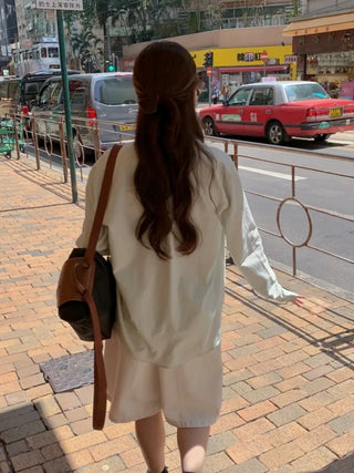 Soft, loose-fitting cotton shirt