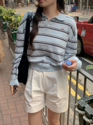 Striped knit_short/long version