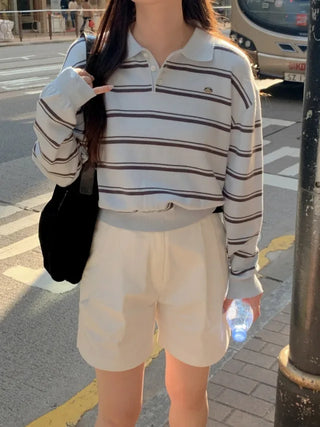 Striped knit_short/long version