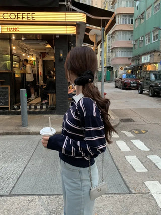 Striped knit_short/long version