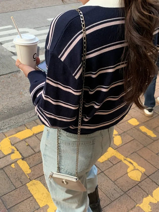 Striped knit_short/long version