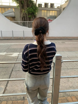 Striped knit_short/long version