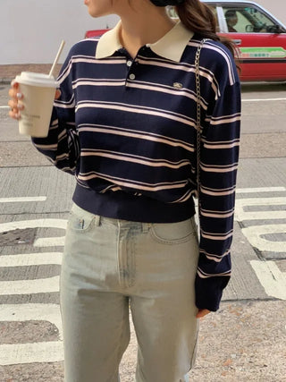 Striped knit_short/long version