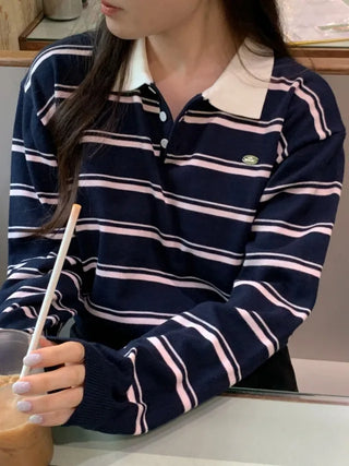 Striped knit_short/long version