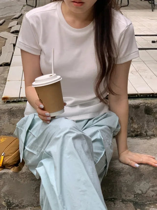 Basic short-sleeved T-shirt