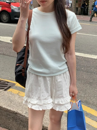 Basic short-sleeved T-shirt